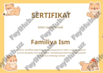 sertifikat — PPTX
