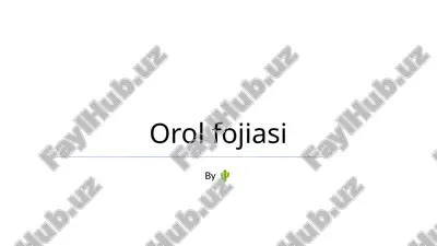 harbiy kiyimlar — PPTX