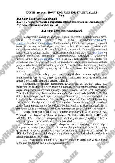 siquv kompressor stansiyalari — PDF