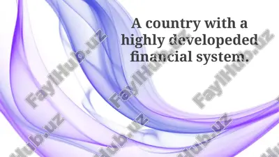 overview of a developed financial system — PPTX