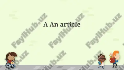 introduction to the article — PPTX