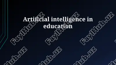 ai-powered learning: transforming education — PPTX