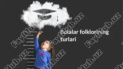 og'zaki ijod namunalari — PPTX