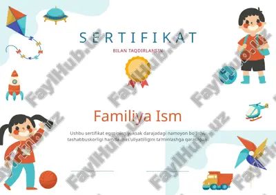 sertifikat — PPTX