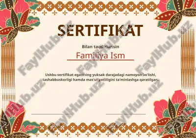 sertifikat — PPTX