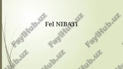 uyquga ketish fiziologiyasi — PPTX