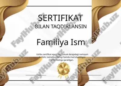 sertifikat — PPTX
