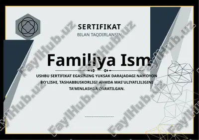 sertifikat — PPTX