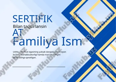sertifikat — PPTX