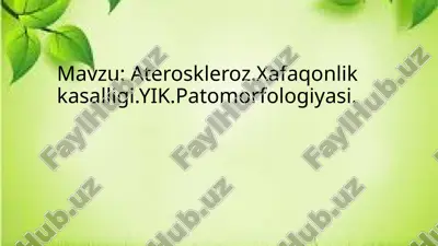 ateroskleroz — PPTX