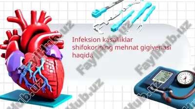 infeksion kasalliklar shifokorining mehnat gigiyenasi haqida — PPTX