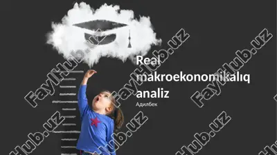 real makroekonomikalıq analiz — PPTX