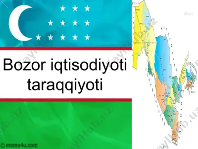 bozor iqtisodiyoti taraqqiyoti — PPT