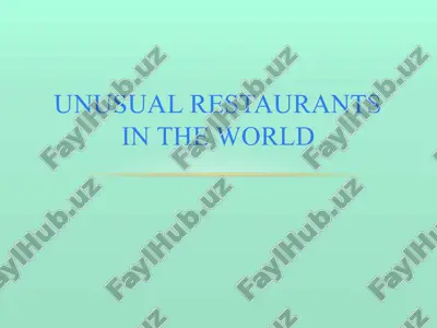 brussels dinner in the sky — PPTX