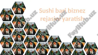 sushi biznesi — PPTX