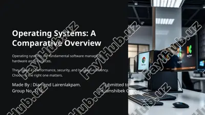operating systems: a comparative overview — PPTX