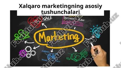 xalqaro marketingning asosiy tushunchalari — PPTX
