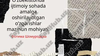 ijtimoiy sohadagi yangi tashabbuslar va loyihalar — PPTX