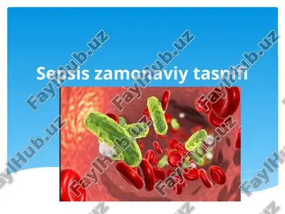 sepsisziyopatologiya — PPTX