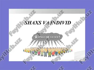 individ — PPTX