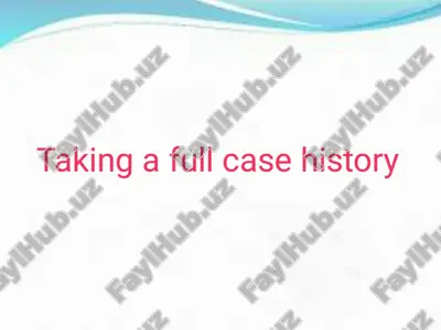 ch be k list of medical history by scully and cawson’s — PPTX