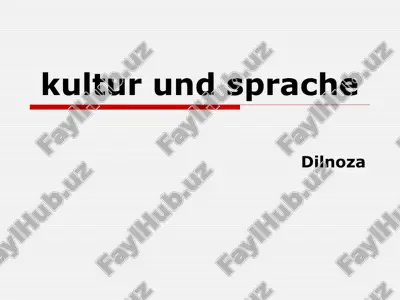 gesellschaftswissenschaftliche grundlagen der kultur — PPTX