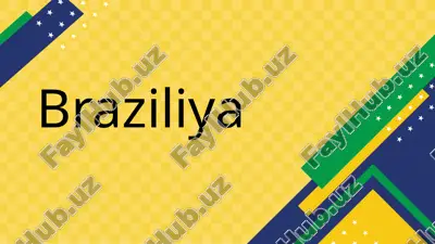 braziliya turizmi — PPT