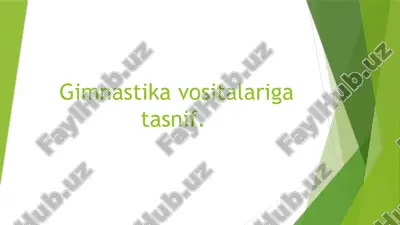 gimnastika vositalari — PPTX