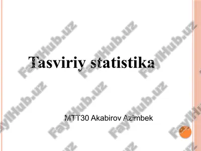 tasviriystatistika — PPTX