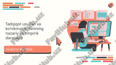 tadqiqot usullari va ko‘nikmalari rivojlanishi — PPTX