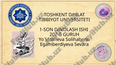 erkaklar reproduktiv sistemasi anotomik, gistologik, fiziologik holati — PPTX