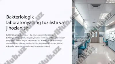 bakteriologik laboratoriya — PPTX