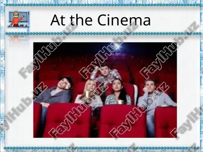 at the cinema — PPT