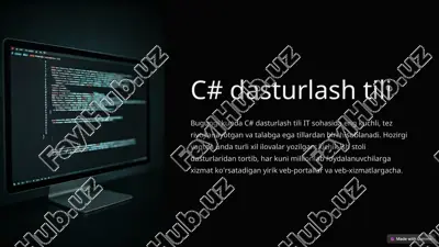 c# dasturlash tili — PPT
