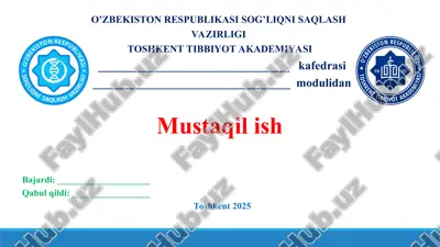 gipoenergik holatlar. taqdimot 17 bet. — PPT