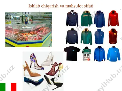 ishlab chiqarish va mahsulot sifati — PPT