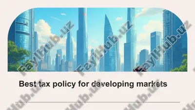 best tax policy for developing markets — PPTX
