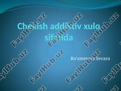 chekish — PPTX