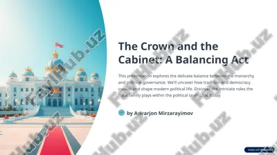 the crown and the cabinet: a balancing act — PPTX