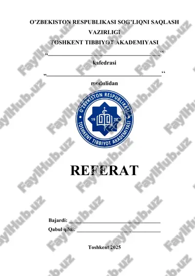 shaxsni idrok qilishda psixologik bilimlarning ahamiyati. referat 8 bet. — DOC