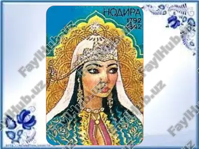 nodira g`azallari tahlili — PPTX