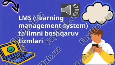 learning management system (lms) lms ( learning management system)  ta'limni boshqaruv tizmlari — PPTX