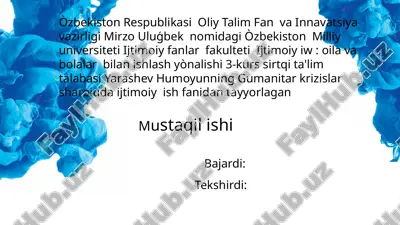 lutiya umumiy psixologiya — PPTX