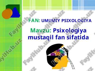 psixologiya — PPT