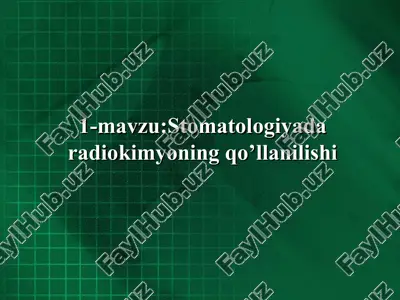 radiokimyo — PPT