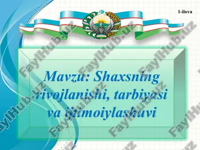 "с++ да дастурлаш" — PPT