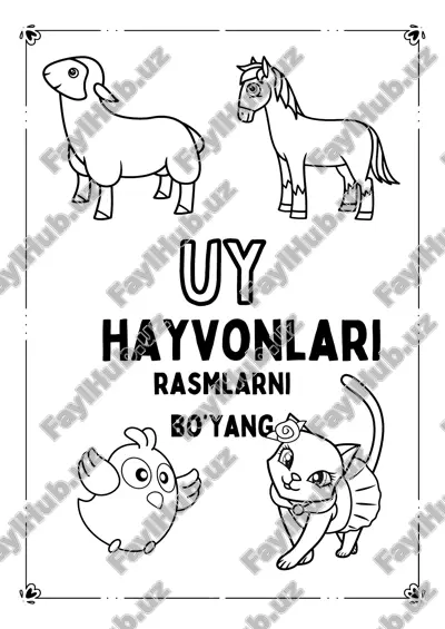 uy hayvonlari — PDF