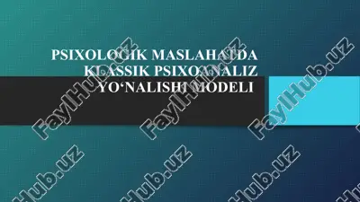 psixoanaliz — PPT