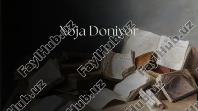 xoja doniyor maqbarasi — PPTX