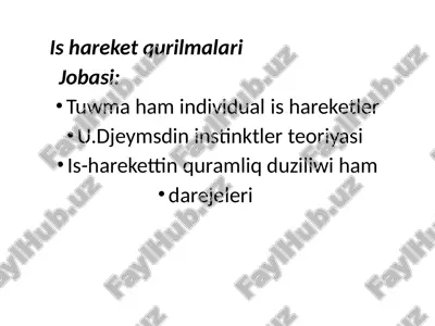 is hareket qurilmalari — PPTX